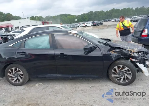 2016 Honda Civic Ex z USA, uszkodzony, nr VIN 2HGFC2F86GH503355